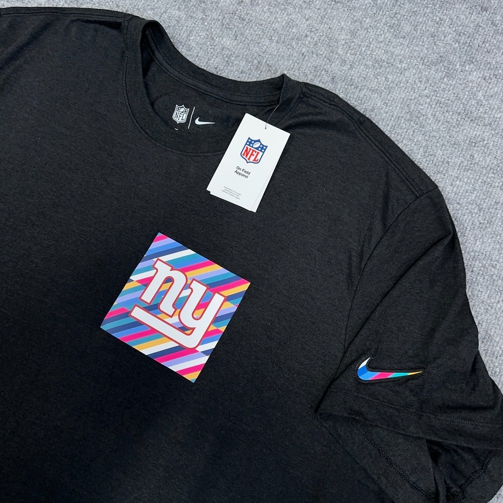 New York Giants Nike Tee Shirt Men 3XL Gray Crucial Catch On-Field‎ T Patch NEW - Picture 3 of 11